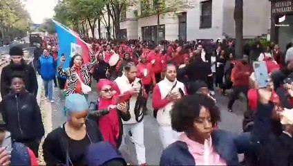 [Hexagone] Les manifestants anti vie chère défilent au son du mas