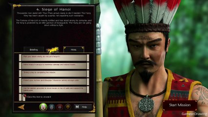 Stronghold: Warlords Jungle Kingdoms: 4 Siege of Hanoi gameplay No Commentary