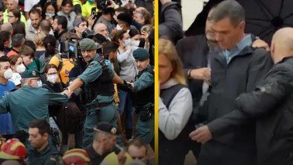 Sánchez condena los actos de violencia tras los incidentes en Paiporta