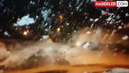 Ardahan'da Kar Yağışı ve Tipi Etkili Oldu