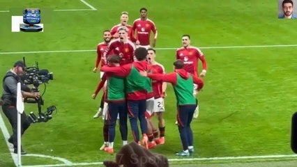 Van Nistelrooy Crazy Reaction after Bruno Fernandes PENALTY GOAL against Chelsea