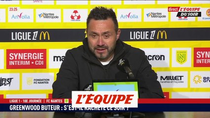 De Zerbi : «Greenwood est un joueur qui peut faire la différence» - Foot - L1 - OM