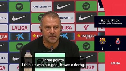 Flick demands more from Barcelona despite victory