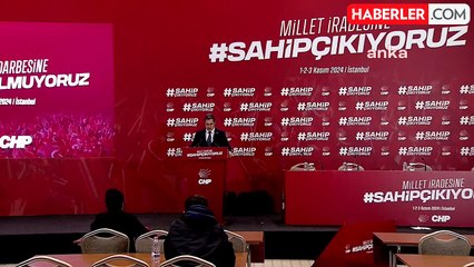 CHP Myk, İstanbul'da Toplandı... Yücel: "Görevlendirilen 15 Kişilik Heyet, Acil Eylem Planı Uygulayacak"