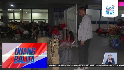 Ilang uuwi sa probinsiya matapos ang long Undas weekend, nagbabaka-sakaling makasakay ngayong araw sa Manila Northport | Unang Balita