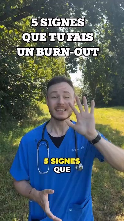 5 SIGNES QUE TU FAIS UN BURN-OUT