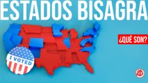 Los siete estados bisagra para decidir las elecciones en EU