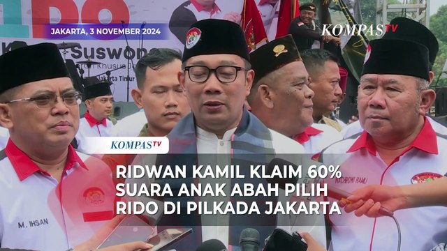 Ridwan Kamil Klaim Suara Anak Abah Pendukung Anies Baswedan Pilih Rido di Pilkada Jakarta 2024