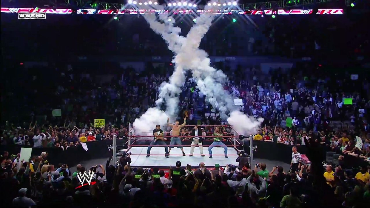 DX & John Cena WWE Raw after the show 2009