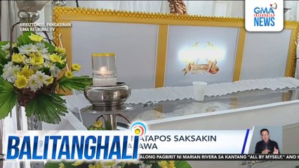 Ginang, patay matapos saksakin ng kaniyang asawa | Balitanghali