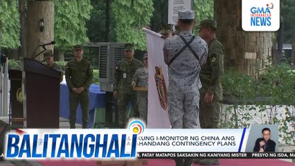DAGITPA 2024 Exercises, layong sanayin ang nasa 3,000 kalahok mula sa AFP, PCG at PNP sa pagdepensa sa Pilipinas | Balitanghali