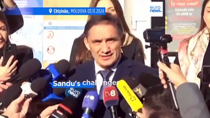 Pro-EU incumbent Maia Sandu re-elected to second term as president of Moldova