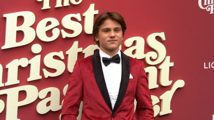 Mason Nelligan attends "The Best Christmas Pageant Ever" world premiere red carpet event