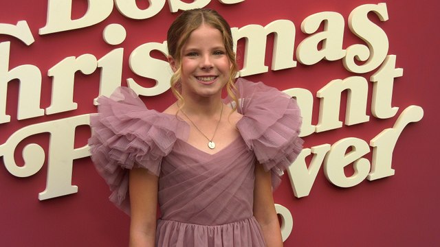 Lorelei Olivia Mote attends The Best Christmas Pageant Ever world premiere red carpet event