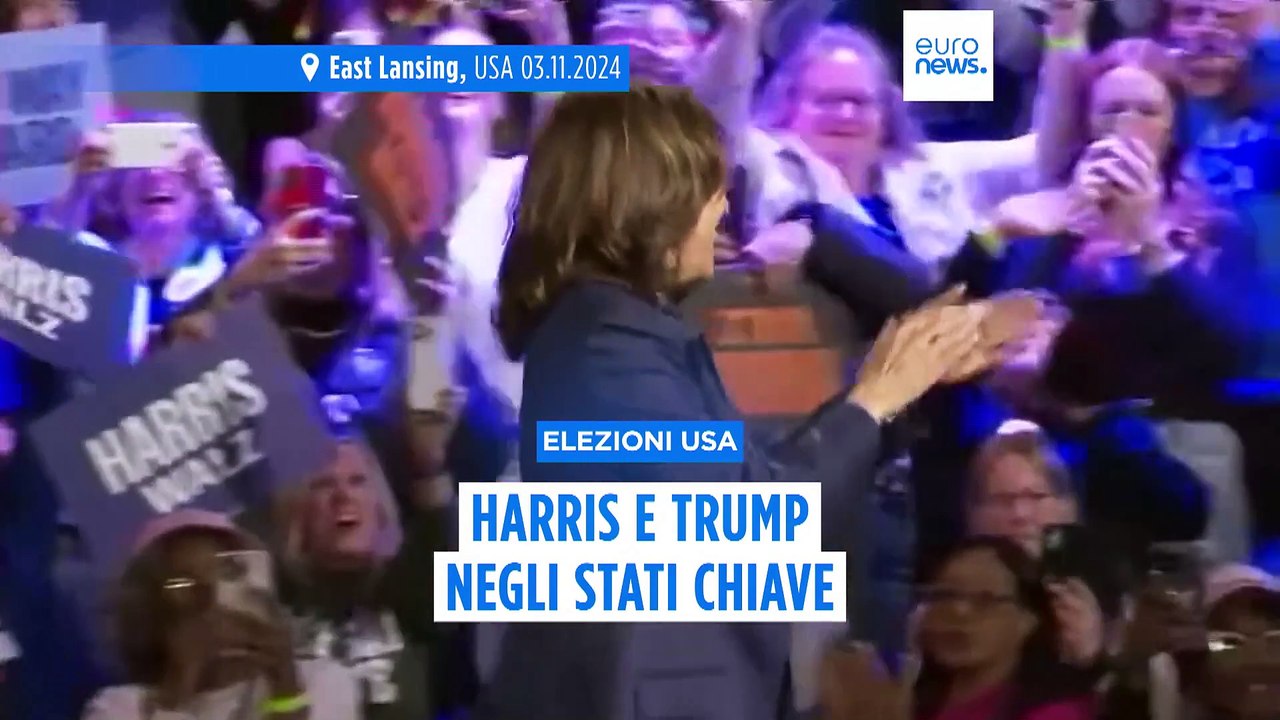 Elezioni Usa: Harris promette di "voltare pagina" sulla politica divisiva, Trump sicuro di vincere