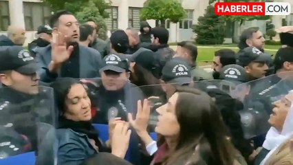 Kayyum kararı sonrası Batman Belediyesi'nde arbede çıktı