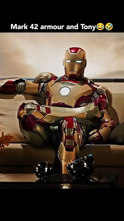 Tony Stark conversation with Pepper Potts with the help of Mark 42 ----_shorts _ytshorts _marvel(720P_HD)