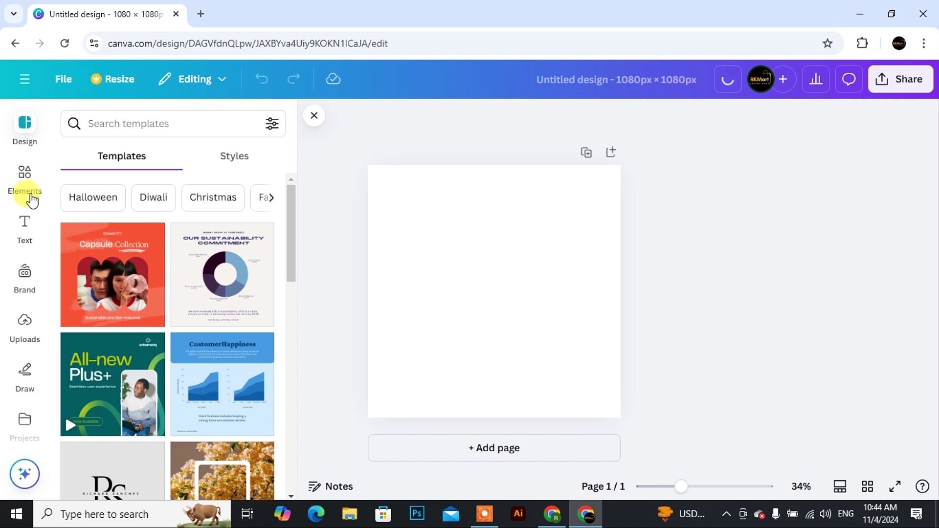 ⁣Islamic Post Background In Canva How to Create Islamic Geometric Backgrounds in Canva  Easy Tutorial