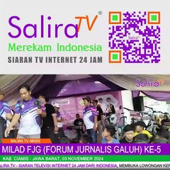 Milad FJG (Forum Jurnalis Galuh) ke-5 Dihadiri Paslon Bupati Ciamis Herdiat Yana (HY)
