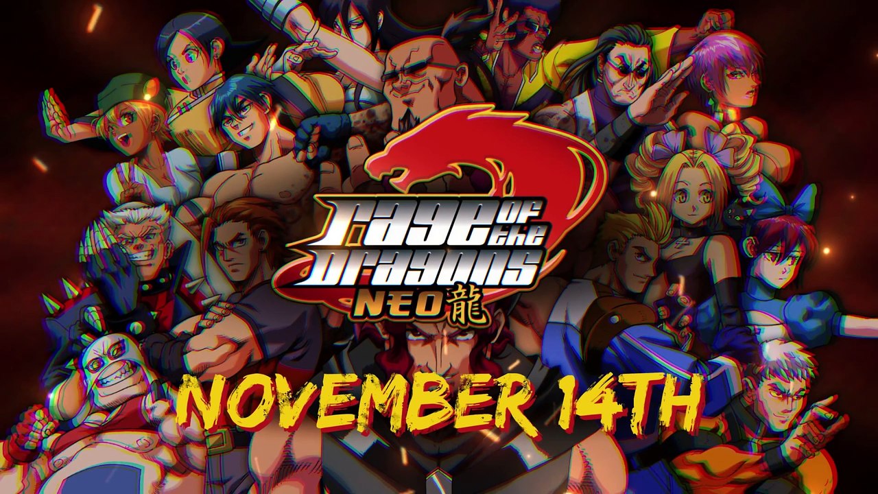 Rage of the Dragons NEO - Bande-annonce date de sortie