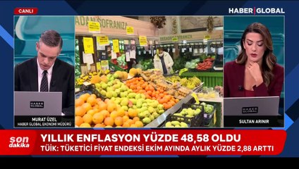 Enflasyon rakamları açıklandı