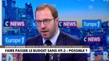 «Il est vital qu’un débat est lieu» pour faire passer le budget, selon Antoine Armand