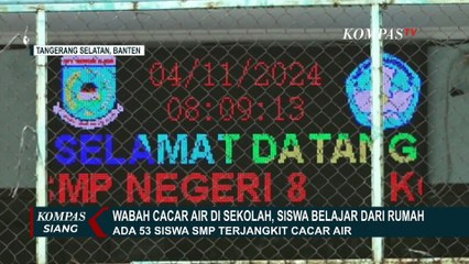 53 Siswa SMPN 8 Tangsel Terserang Wabah Cacar Air, Sekolah Berlakukan PJJ