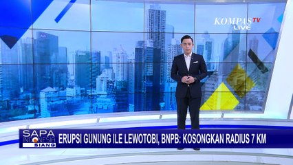 Erupsi Gunung Ile Lewotobi, BNPB: Kosongkan Radius 7 KM