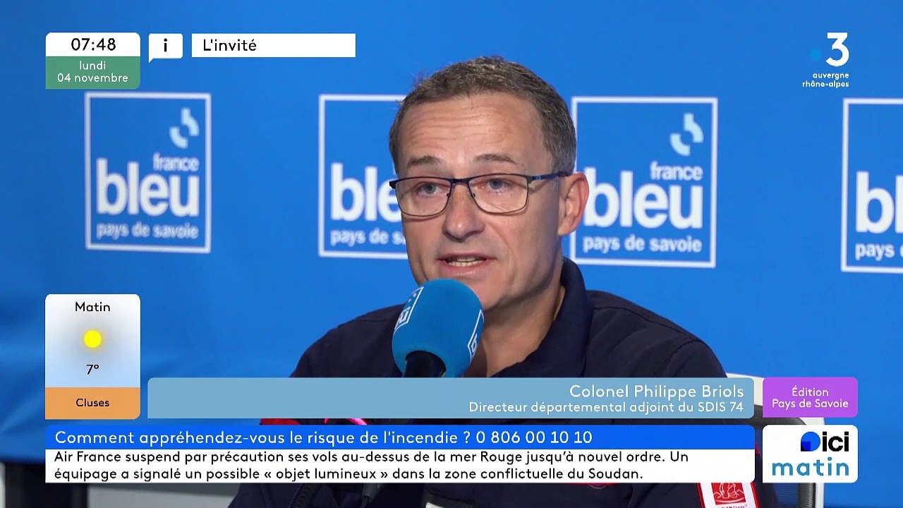 "Il faut avoir des détecteurs de fumée chez soi et libérer les accès pour les pompiers"