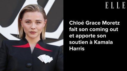 Chloé Grace Moretz fait son coming out et apporte son soutien à Kamala Harris