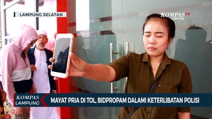 Mayat Pria di Tol Lampung, Bidpropam dalami Keterlibatan Polisi