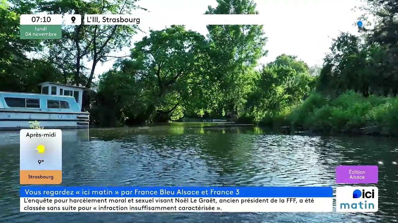04/11/2024 - ICI Matin France Bleu Alsace en vidéo