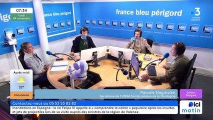 04/11/2024 - ICI Matin France Bleu Périgord en vidéo