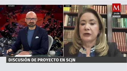 Ministra Yazmín Esquivel analiza la Reforma Judicial en debate decisivo
