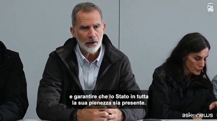 Il re di Spagna Felipe: comprende "la rabbia e la frustrazione"