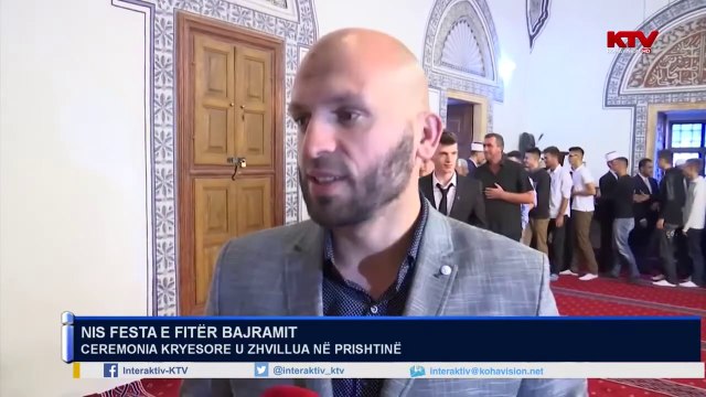 Gëzim Kelmendi - Uron festën e Fitër Bajramit (Lajmet e KTV-së) 05.07.2016