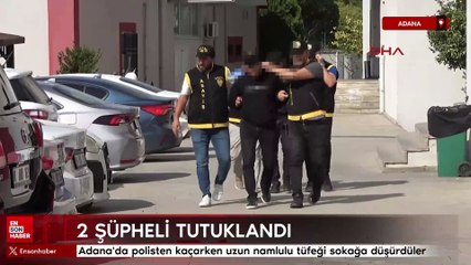 Adana'da bir iş yerine silahlı saldırı hazırlığında olan 2 şüpheli tutuklandı