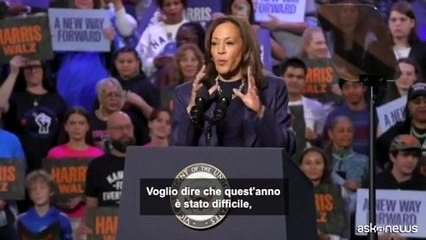 Kamala Harris promette di porre fine alla guerra tra Israele e Hamas