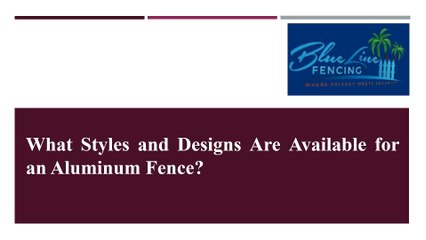 Explore Stylish Aluminum Fence Designs to Enhance Your Property 🏡