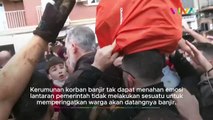 RICUH! Reaksi Raja Spanyol Felipe Dilempari Lumpur