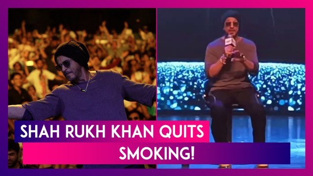Shah Rukh Khan Surprises Fans At 59th Birthday; Shares He’s Quit Smoking, Sings ‘Haule Haule’ & More