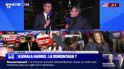 Élection américaine: les derniers sondages donnent très légèrement  Kamala Harris en tête dans les États-clés