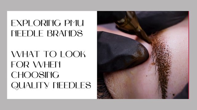 Exploring PMU Needle Brands What to Look For When Choosing Quality Needles