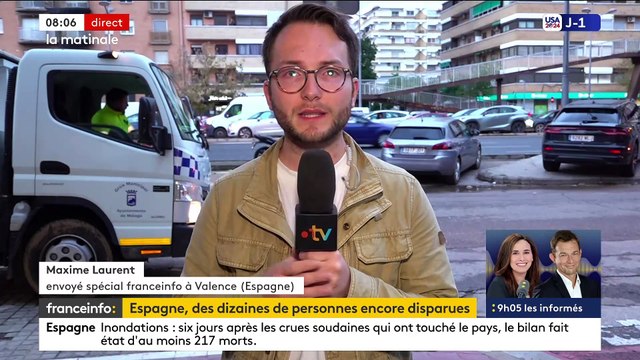Les opérations de recherche ont repris aujourd'hui en Espagne, six jours après les terribles inondations qui ont fait au moins 217 morts - Les autorités craignent la découverte de nouvelles victimes - VIDEO