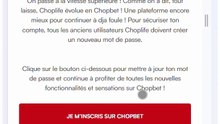 Comment migrer de Choplife à ChopBet !