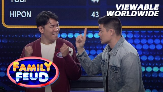 Family Feud: PIO OF TEAM ELYVATORS, BINASAG ANG WORLD RECORD NG FAMILY FEUD PH! (Episode 599)