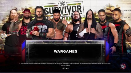 War Games - OG Bloodline vs. New Bloodline