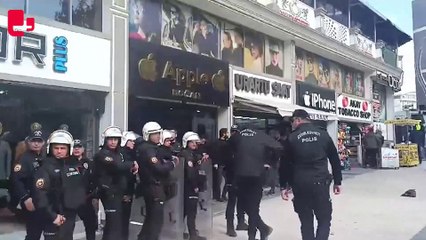 DEM Partili Kaçmaz'dan polise, "Yok öyle gözümün içine gaz sıkıp kaçmak. Nereye kaçıyorsunuz?"