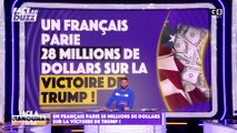 Un Français parie 28 millions de dollars sur la victoire de Donald Trump !