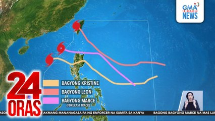Ilang dinaanan ng Bagyong Kristine at Leon, posibleng tumbukin din ng Bagyong Marce | 24 Oras